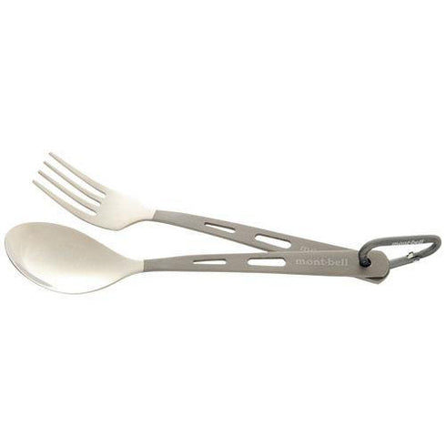 Mont-bell Titanium spoon & fork set 鈦叉匙套裝